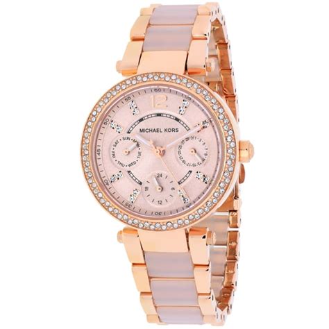 michael kors mk6110 ladies watch|Michael Kors Parker Women's Watch, Stainless Steel and Pavé .